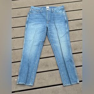 J crew women’s light blue denim straight jeans size 31 NWOT